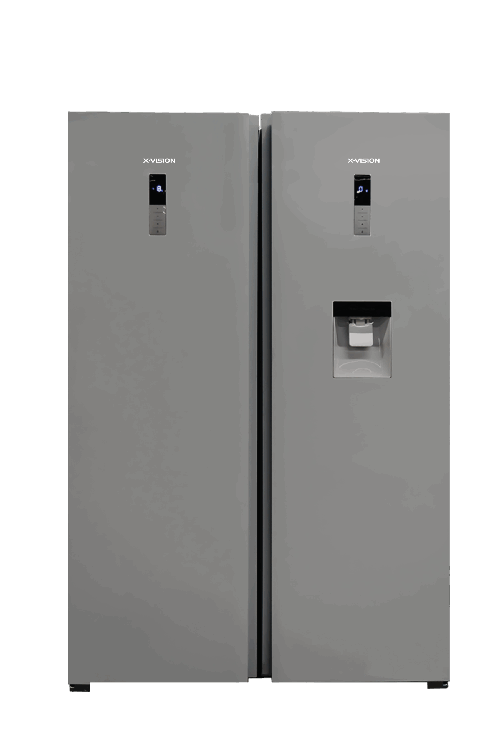 KTR-KTF630-Silver-1 یخچال و فریزر دوقلو ایکس ویژن مدل KTR630/KTF630 نقره ای - Image 1