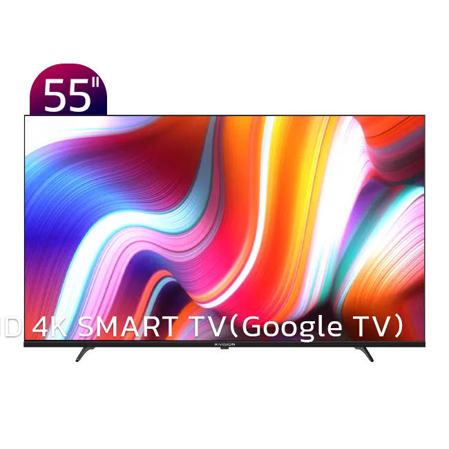 xvision-xcu710-55-inch-4k-uhd-front تلویزیون UHD 4K هوشمند ایکس ویژن مدل XCU730 سایز 55 اینچ - تصویر 1